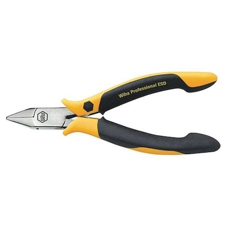 4 1/2 in Precision Diagonal Cutting Plier Semiflush Cut Uninsulated MPN:32702