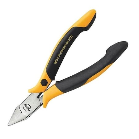 1 Piece Bi-Material Grip Precision Diagonal Cutting Plier Ergonomic, 2-Component Handle MPN:32710