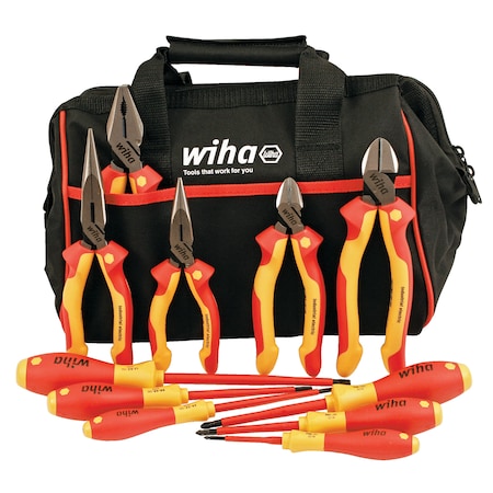 Insulated Industrial Cutters/Drivers Set MPN:32977