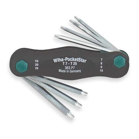 7 Piece Torx? Flag Handle Torx? Key Set, 36396 MPN:36396
