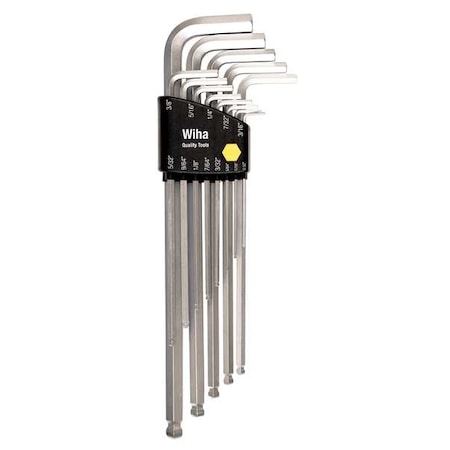13 Piece SAE L-Shape Hex Key Set, 36998 MPN:36998