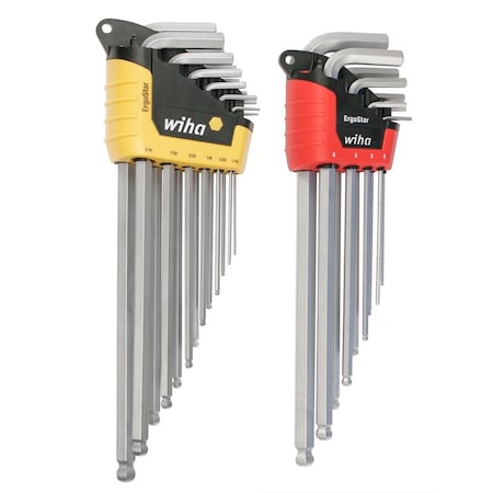 22 Piece Metric/SAE Hex Key Set, 66982 MPN:66982