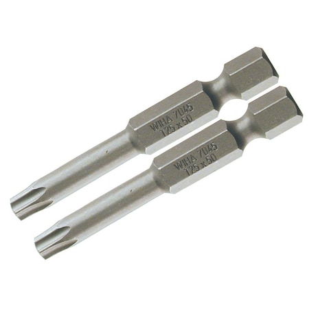 Hex Bit, Power, Torx, T8 X 50 MM, 2PK MPN:74503