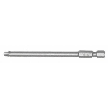 T40 Torx Power Bit, 1/4In. Hex Drive, 3. MPN:74583