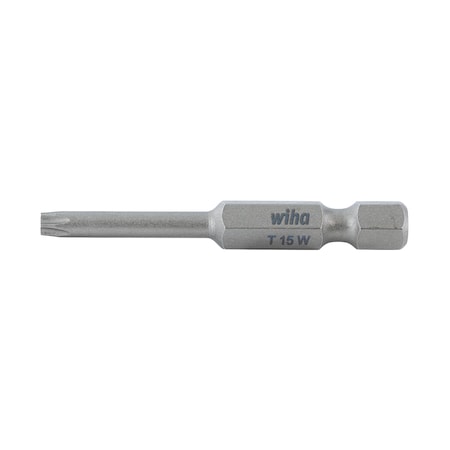 Power Torx Bit, T15 x 50mm, PK10 MPN:74728