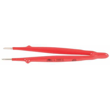 Insulated Tweezers, Straight Blunt, 8 In MPN:75220