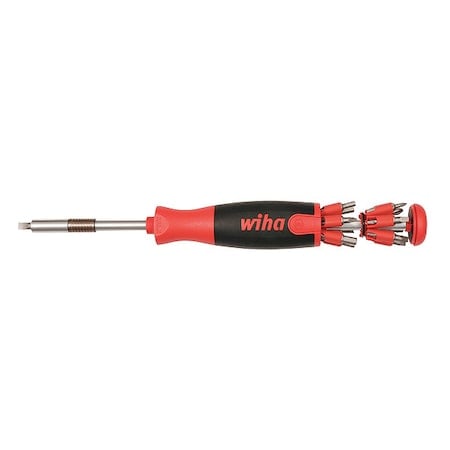 Hex, Phillips, Pozidriv®, Robertson Square Recess, Slotted, Torx® Bit 9 in, Drive Size: 1/4 in MPN:77790