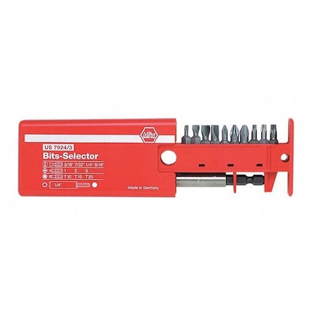 Slotted, Phillips And Torx Bit Selector MPN:79243