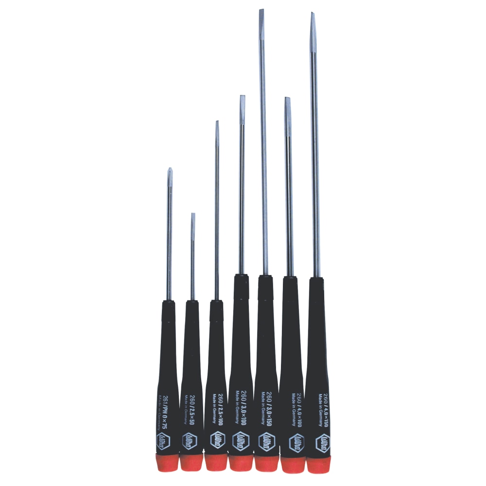 Wiha Tools 7-Piece Slotted/Phillips Precision Set MPN:26092