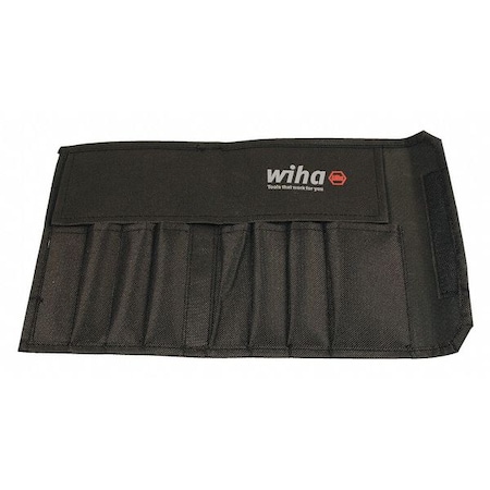 WrenchRoll, Black, Polyester, Hook-and-Loop MPN:91118