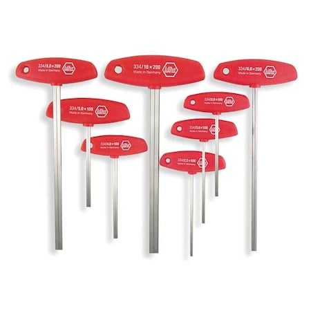 8-Pc Metric T-Handle Hexwrench Set MPN:33493