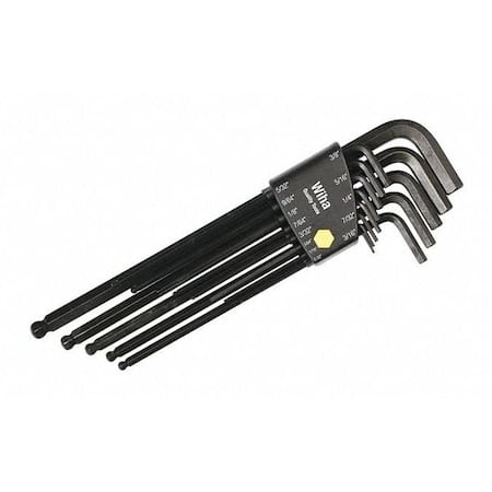 Ball End Hex L-Key 13 Pcset .050-3/8 MPN:36991