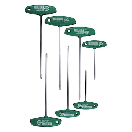 7-Pc T-Handle Torx Set T9-T10-T15- MPN:36492