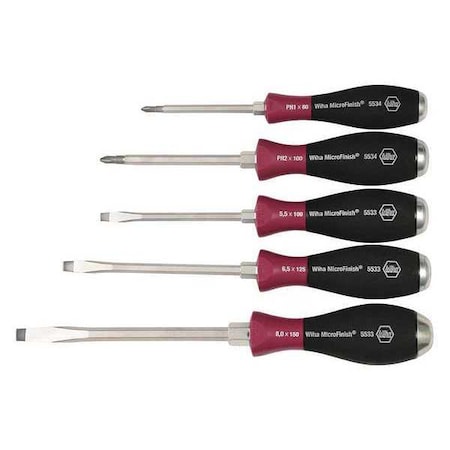 5PC Microfinish Heavy Duty Slotted/Phi MPN:53390