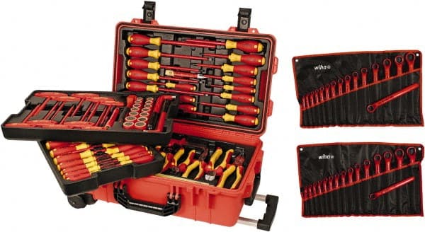 Combination Hand Tool Set: 112 Pc, Insulated Tool Set MPN:32801