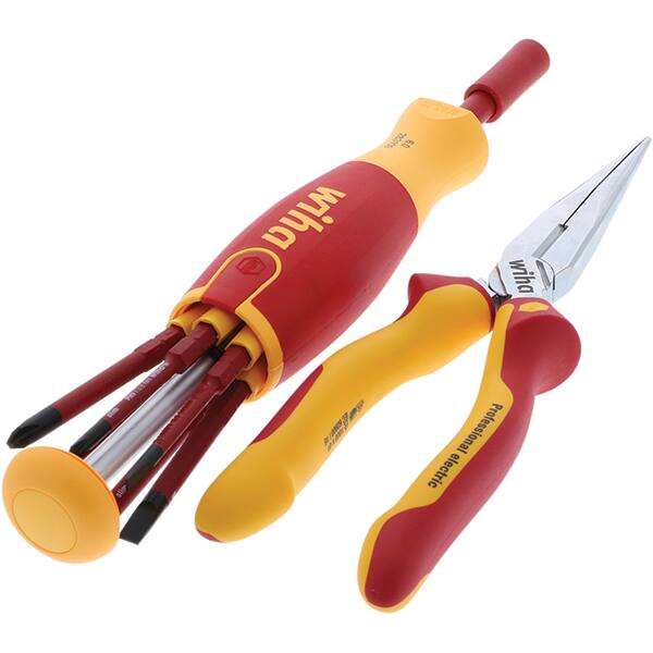 Combination Hand Tool Set: 8 Pc, Insulated Tool Set MPN:32865