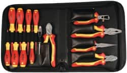 Combination Hand Tool Set: 14 Pc, Insulated Tool Set MPN:32869