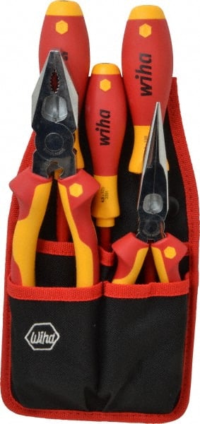 Combination Hand Tool Set: 5 Pc, Insulated Tool Set MPN:32875