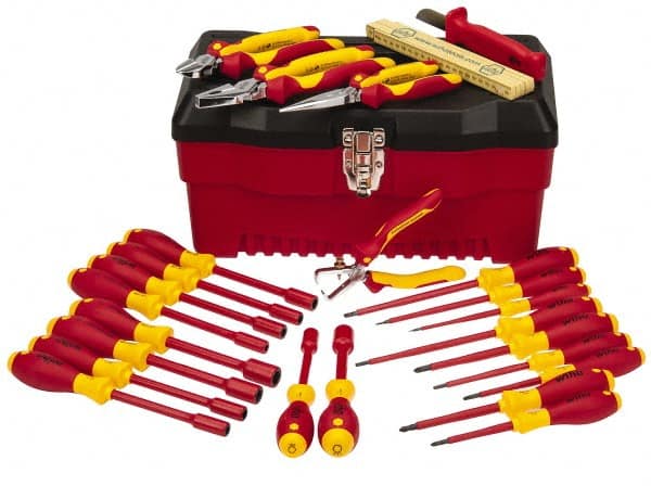 Combination Hand Tool Set: 25 Pc, Insulated Tool Set MPN:32879