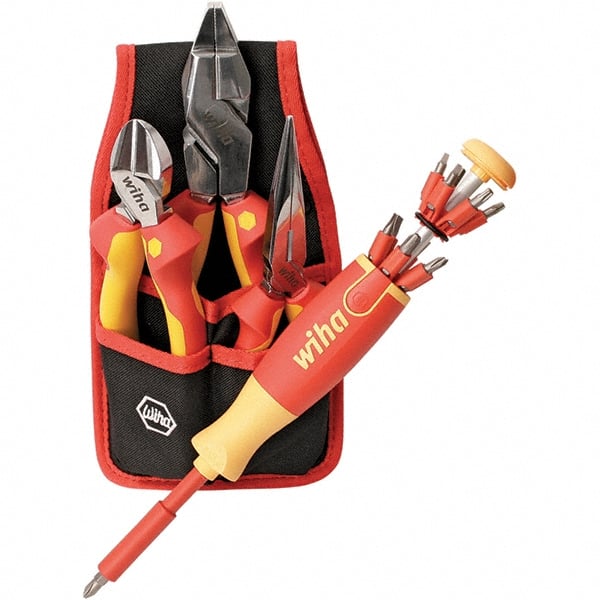 Combination Hand Tool Set: 17 Pc, Insulated Tool Set MPN:32886