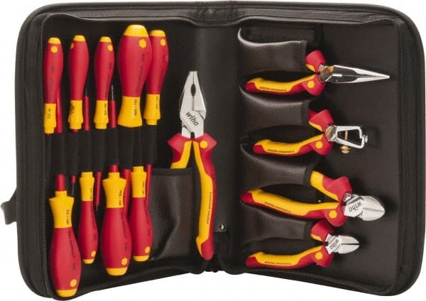 Combination Hand Tool Set: 14 Pc, Insulated Tool Set MPN:32895