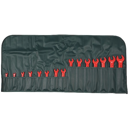 15 Pc Insulated Open Endwrench St - Metric MPN:20091