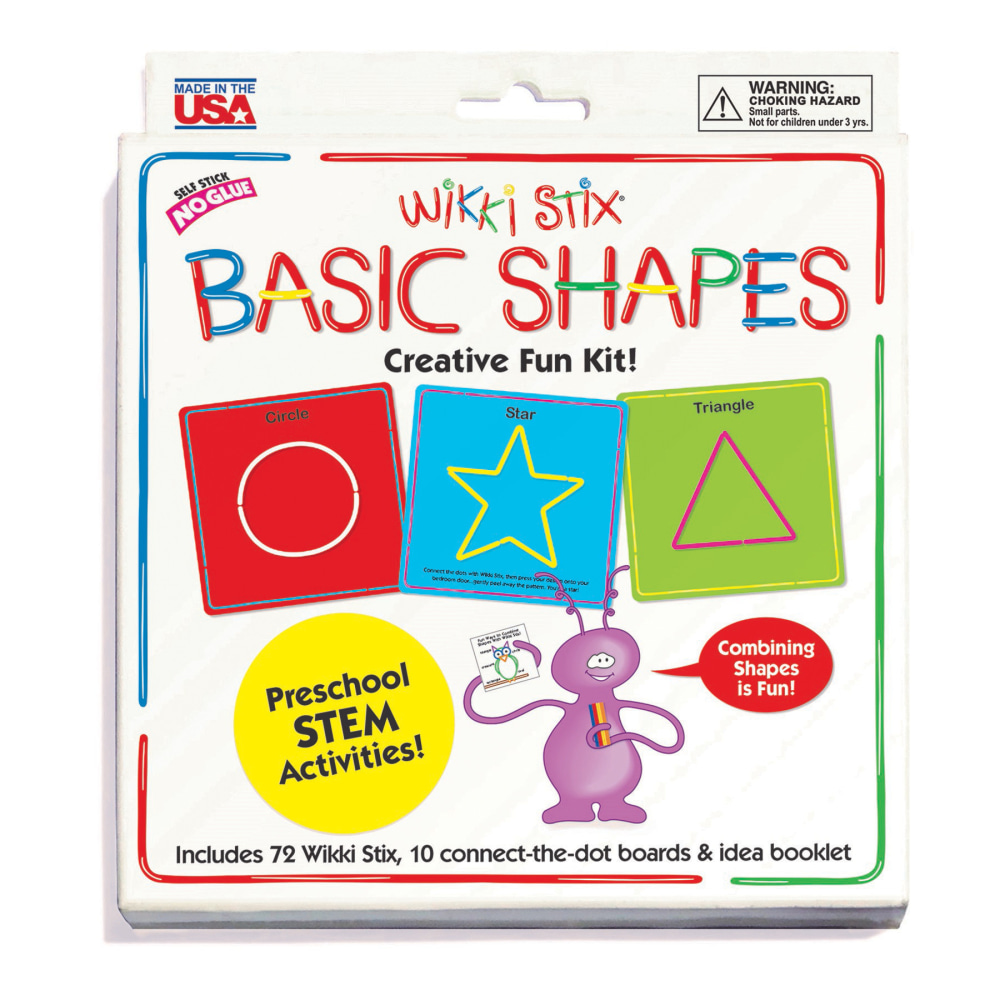 Wikki Stix Basic Shapes Cards Kit MPN:WKX705