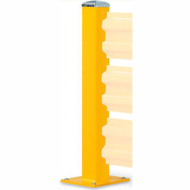 Wildeck® Steel Post Column For Triple Rail 44