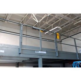 Wildeck® 2-Rail Swing Gate 6' Wide 5370201 with Safety Alarm 5370201