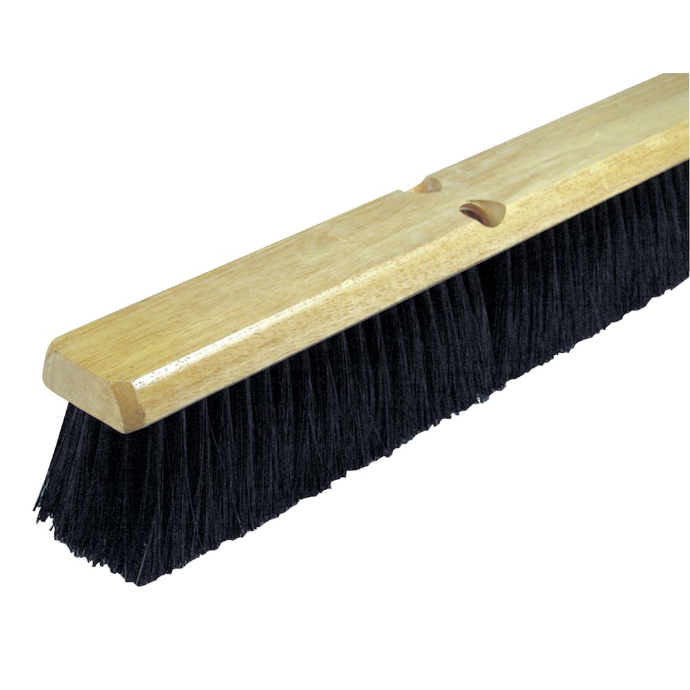 Wilen Black Tampico Push Broom, 24in (Min Order Qty 3) MPN:F006024EA
