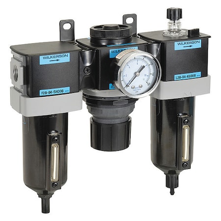 Filter/Regulator Lubricator, 3 pcs MPN:C28-03-FLG0B