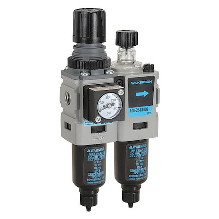 Filter/Regulator Lubricator, 2 pcs MPN:D08-02-FLG0B
