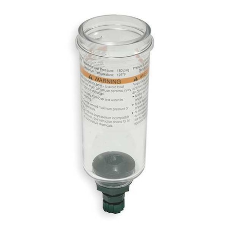 Air Filter Bowl, For Wilkerson Subcompact MPN:GRP-96-347