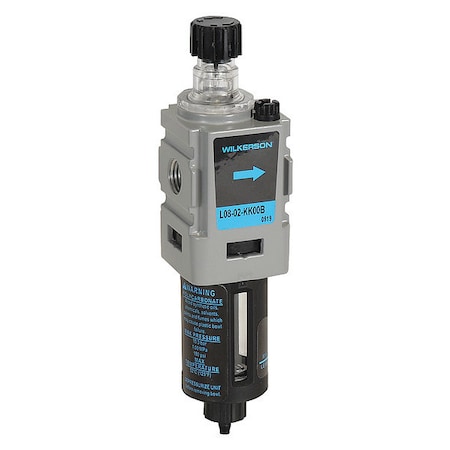 Air Line Lubricator, 52 cfm Max. Flow MPN:L08-02-KK00B
