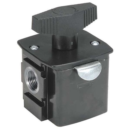 Lock Out Ball Valve, 1/2 in. NPT, 560 cfm MPN:V73-04-B000B