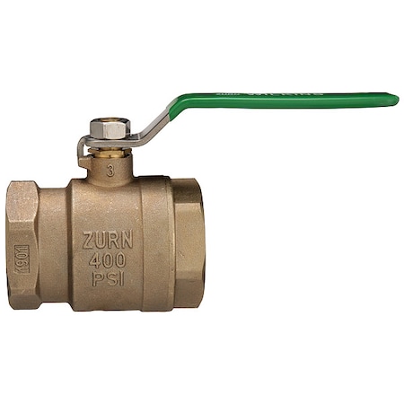 Manual 2-Way Ball Valve, NPT, Bronze MPN:112-850TXL