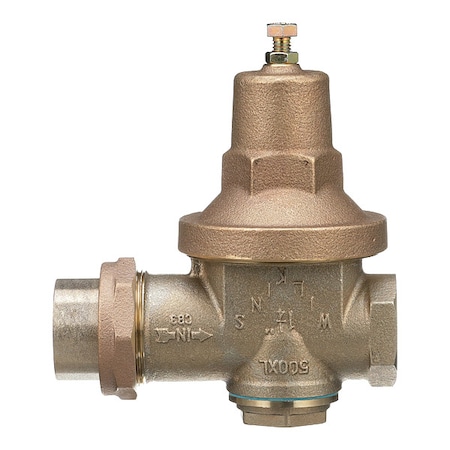 Water Pressure Reducing Valve, 1-1/4 In. MPN:114-500XL