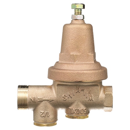 Water Pressure Reducing Valve, 1/2 In. MPN:12-600XL