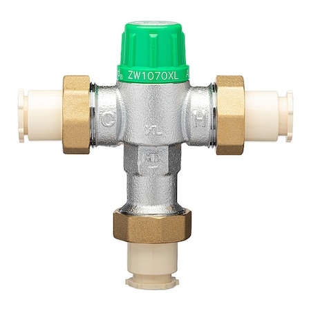 Mixing Valve, Low Lead Bronze, 5-7/8 In. H MPN:12-ZW1070XLCPVC