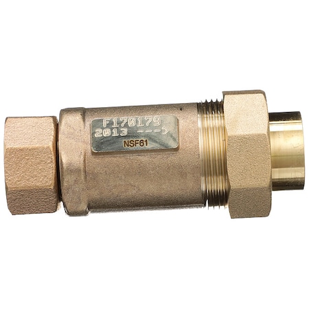 Backflow Preventer, 1 in, FMTC x FNPT MPN:1UFMX34UF-700XL