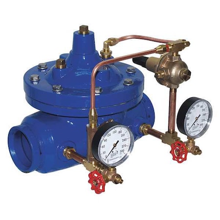 Auto Control Valve, 2 in. Pipe, Grooved MPN:2-ZW209G
