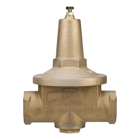 Water Pressure Reducing Valve, 2-1/2 In. MPN:212-500XL