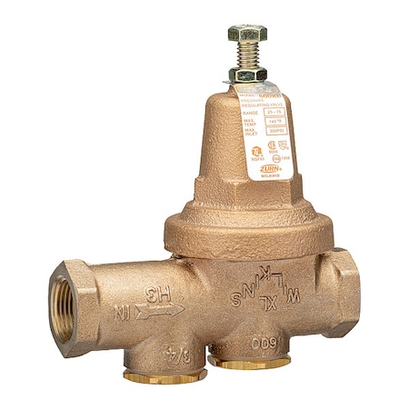 Water Pressure Reducing Valve, 3/4