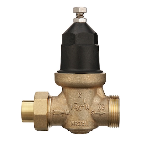 Water Pressure Reducing Valve, 3/4