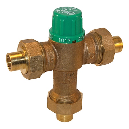 Tempering Mixing Valve, 3/4 in Inlet MPN:34-ZW1017XL
