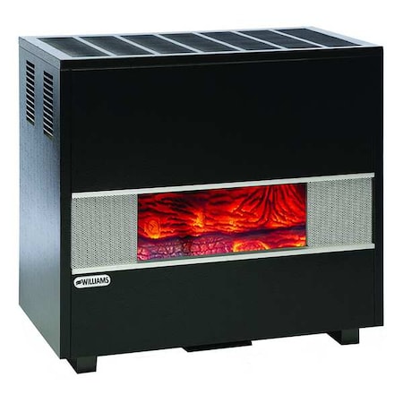 Hearth Heater, Natural Gas, Top Vent Vent Type, Gravity Convection MPN:3502522A
