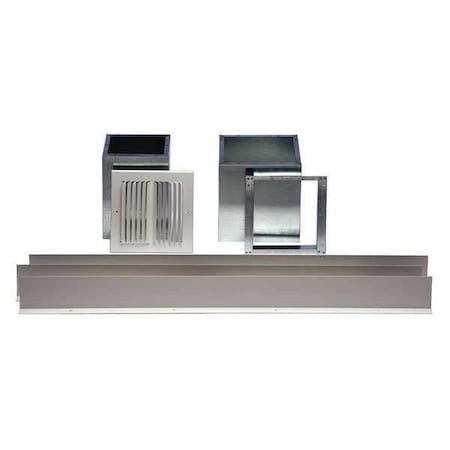 Outlet Register, Side, Powder Coat, 10 in L MPN:6701