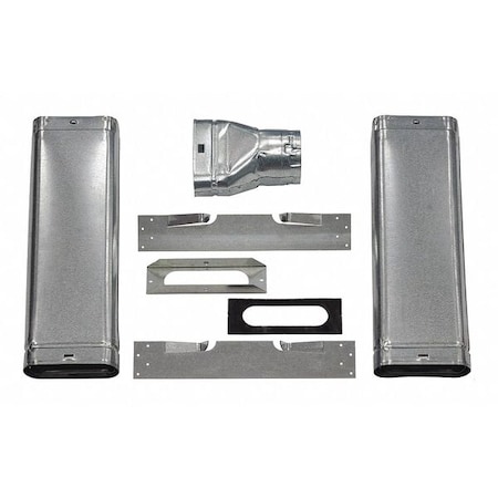 Oval Vent Starter Kit, Top Mount, Steel MPN:9929