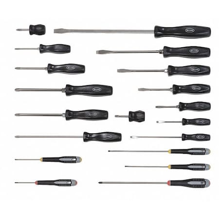 Williams Premium Mixed Screwdriver Set, 19 pcs MPN:100P-19MD