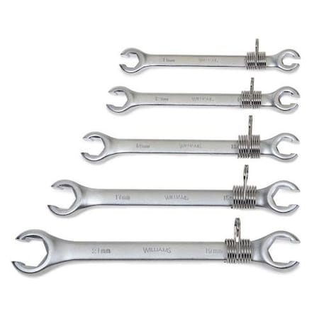 Williams Flare Nut Wrench Set, mm 5 pcs. MPN:11692-TH